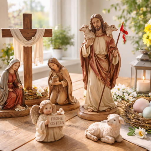 Religiöse Ostergeschenhe -Holzfiguren2004