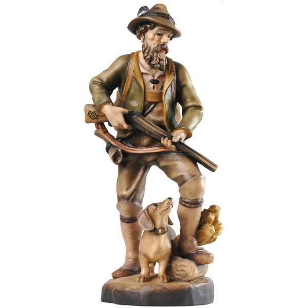 JG Jäger Holzfigur in color