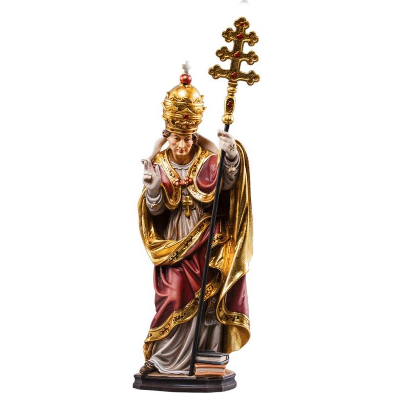 Hl. Alexander- Holzfigur in Color-