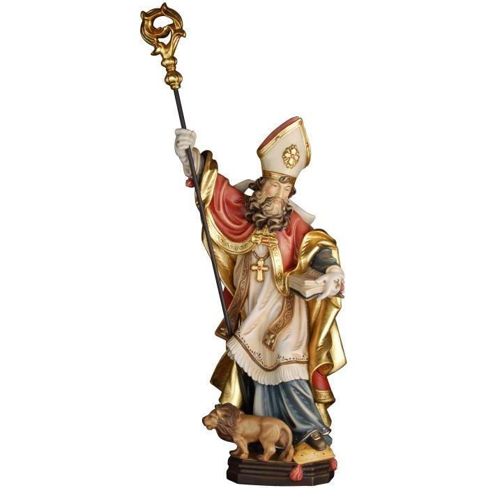 Hl. Ignatius mit Buch und Löwe-6069-kd