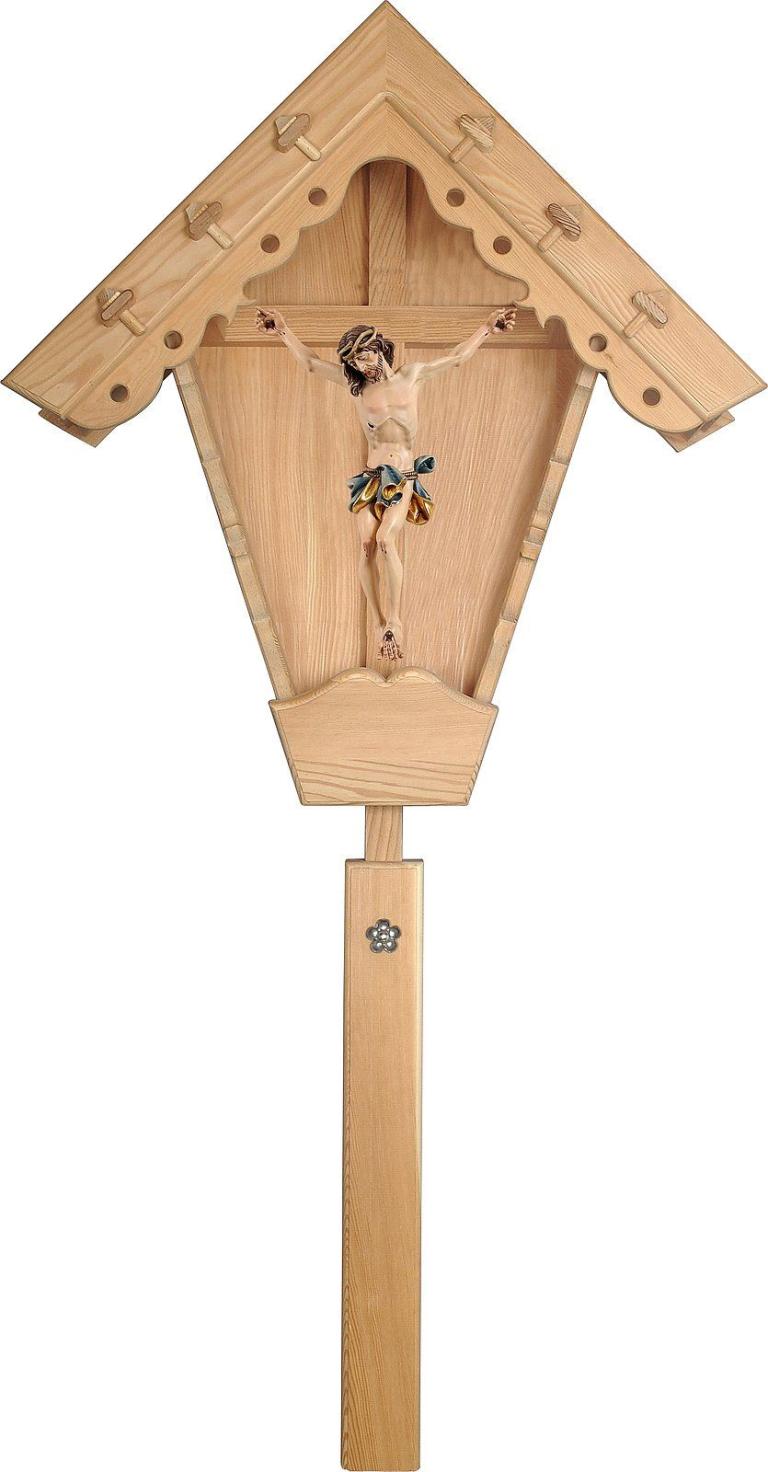 Feldkreuz mit Corpus barock