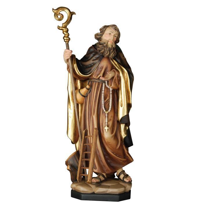 Hl. Johannes Klimakos Holzfigur holzgeschnitzt