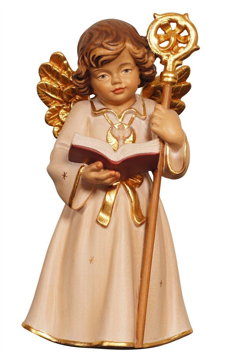 Glockenengel stehend-Zur Firmung- Holzfigur in Color-122031_80