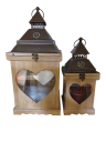 Herz Laterne-Geschenke aus Holz-2.
