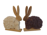 Osterhase mit echter Wolle-2
