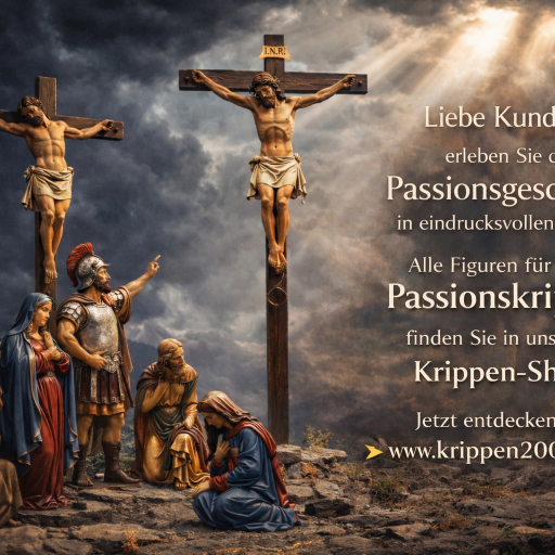 Passion Christi in beeindruckenden Figuren Schnitzer -Stube Tirschenreuth