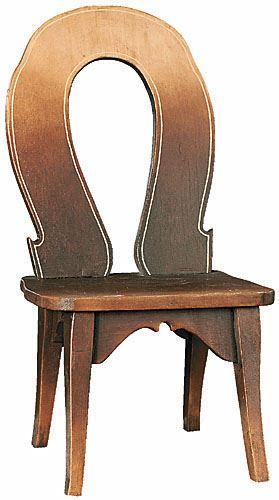 Stuhl-Barock- Holz