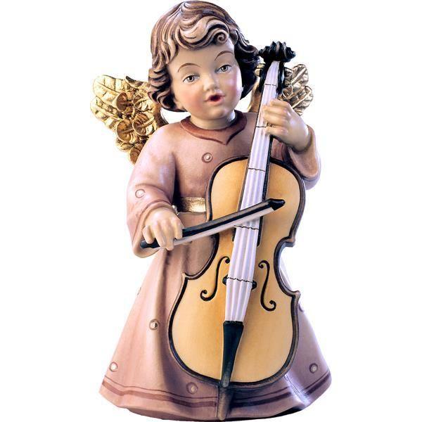 Sissi - Engel mit Cello -Color-Bemalt-