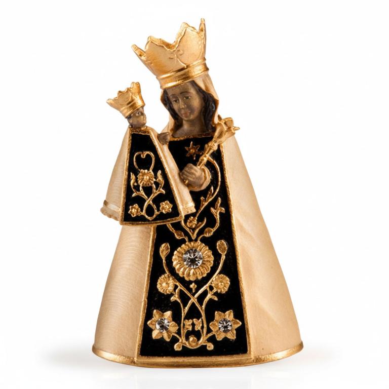 Gnadenmutter Altötting- Holzfigur-Madonna aus Holz