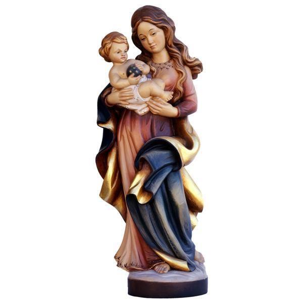 madonna gröden holz geschnitzt marienfigur südtirol