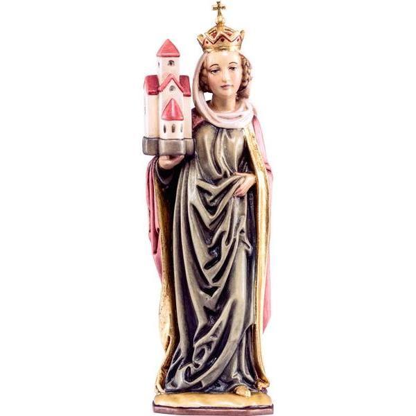 Hl. Agnes Holzfigur color