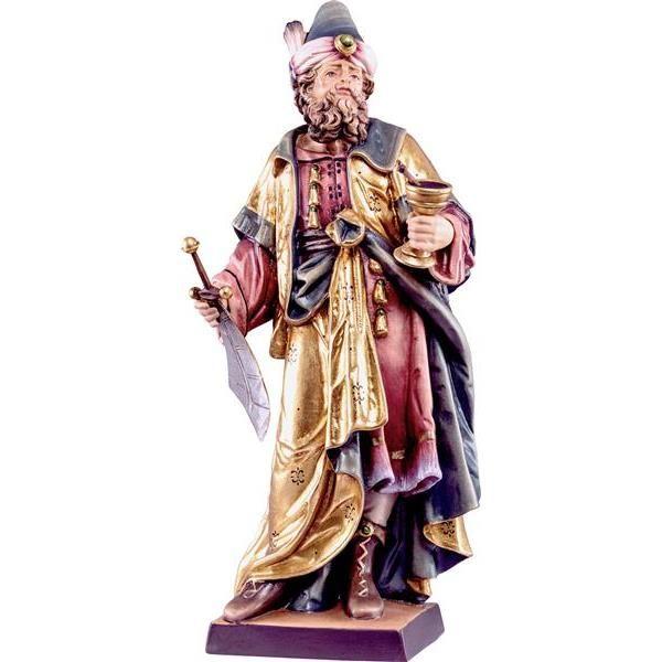 Hl. Damian - Holzfigur in Color -