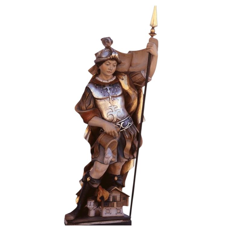 hl florian beschützer holzfigur geschnitzt schutzpatron