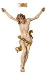 Christus Leonardo-Color weiß-holzgeschnitzt