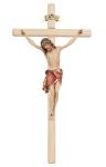 Christus Siena Balken gerade hell- in Color Rot-geschnitzt-721000H_8020