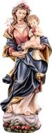 Rosenmadonna - Holzfigur in Color-big1003_5